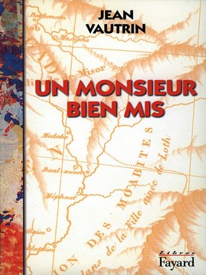 cover image of Un monsieur bien mis